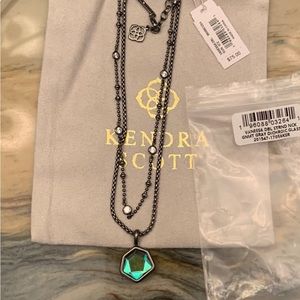 Kendra Scott Venessa double chain necklace